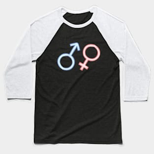 Boy n Girl Symbol Baseball T-Shirt